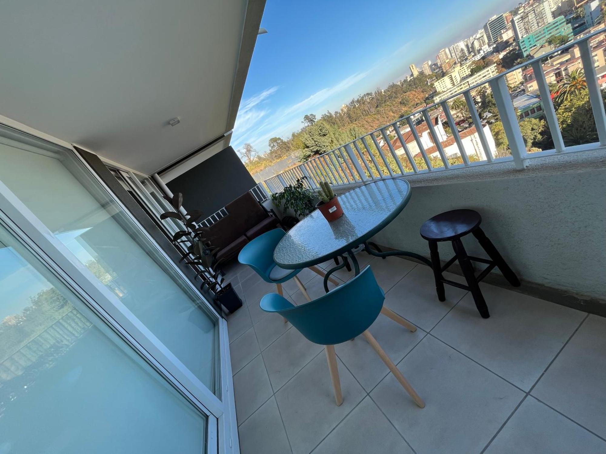 Depto Nuevo Con Amplia Terraza Y Hermosa Vista * Vina del Mar